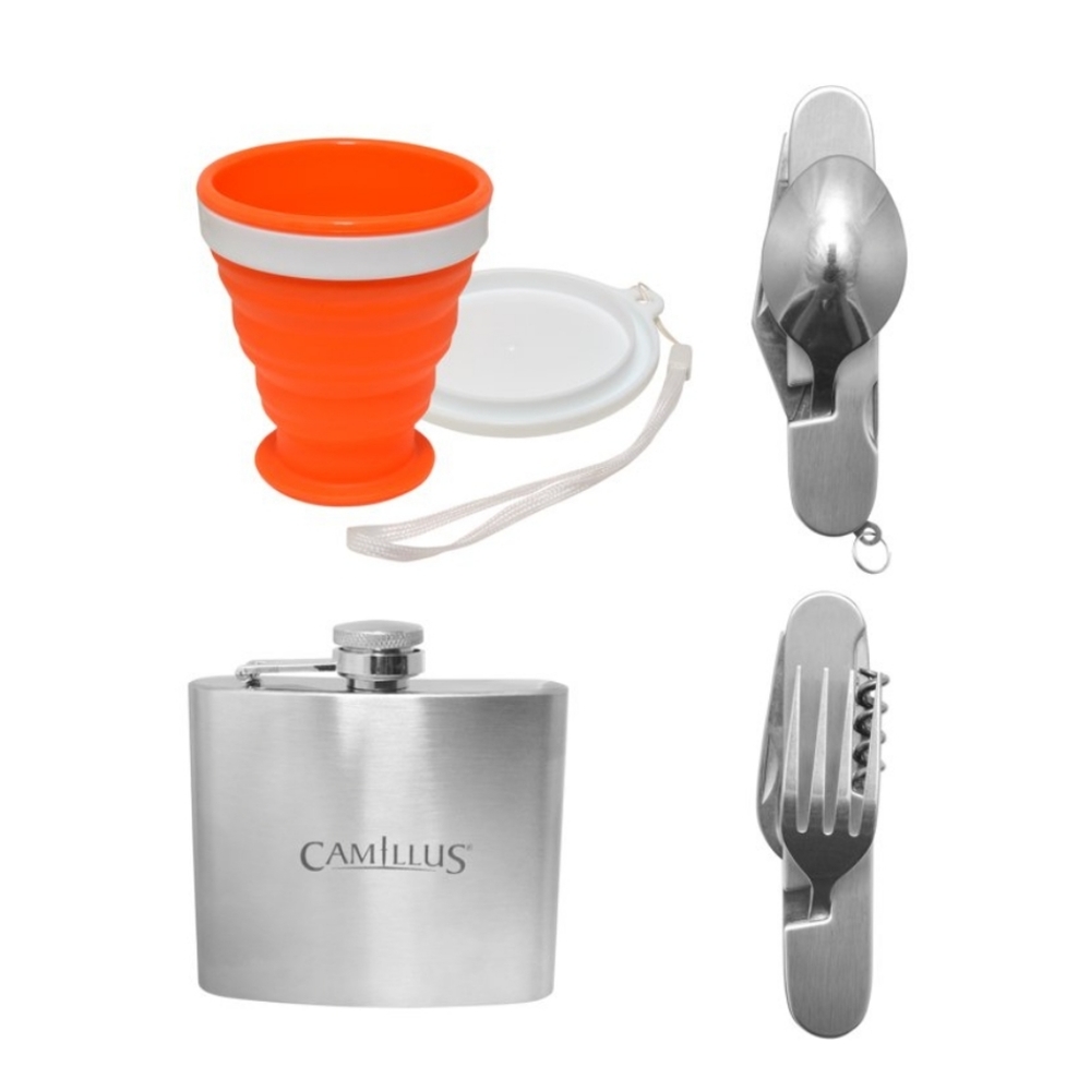 Camillus 4 Pieces Stainless Steel Camping Mess Kits NIB